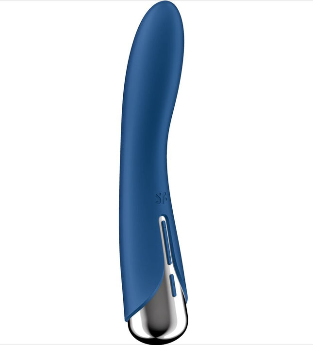 SATISFYER - SPINNING VIBE 1 G-SPOT BLUE ROTATOR VIBRATOR