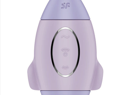 SATISFYER - MISSION CONTROL LILAC SMALL DOUBLE IMPULSE VIBRATOR