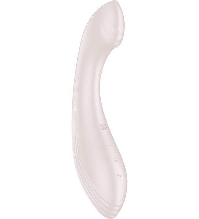 SATISFYER - G-FORCE VIBRATOR G-SPOT STIMULATOR BEIGE