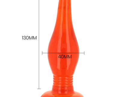 BAILE - RED SOFT TOUCH ANAL PLUG 14.2 CM
