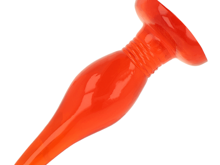 BAILE - RED SOFT TOUCH ANAL PLUG 14.2 CM