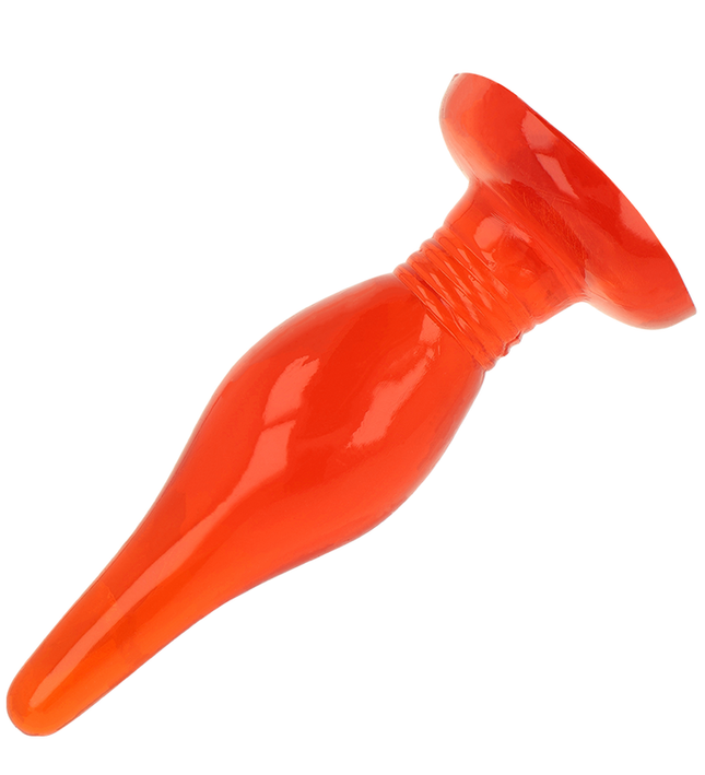 BAILE - RED SOFT TOUCH ANAL PLUG 14.2 CM