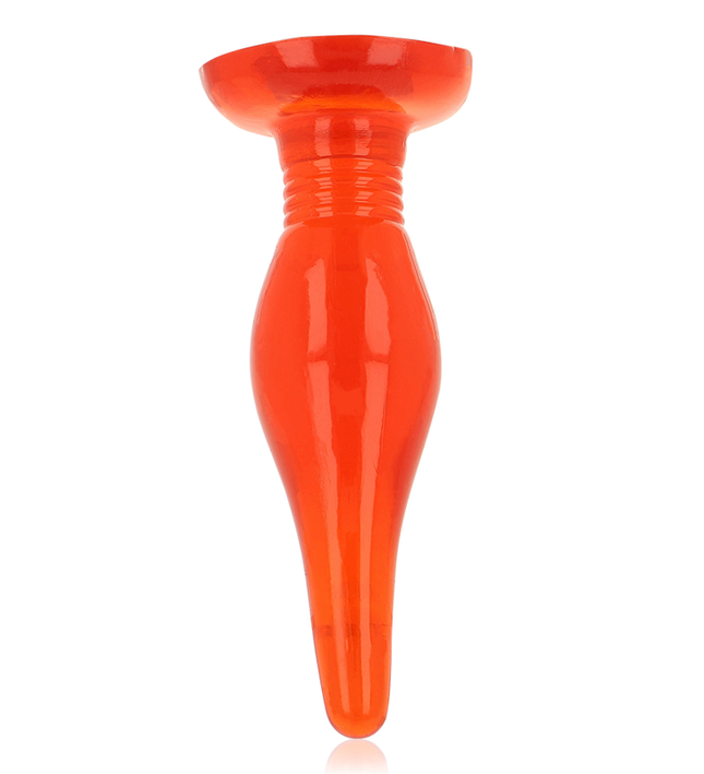 BAILE - RED SOFT TOUCH ANAL PLUG 14.2 CM
