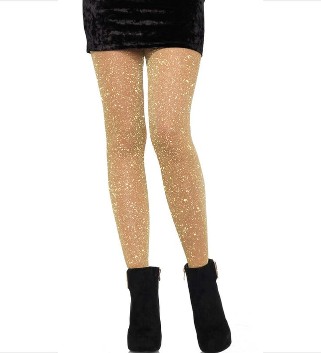 LEG AVENUE - TRANSPARENT TIGHTS GOLDEN