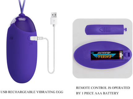 PRETTY LOVE - BERGER YOUTH VIOLATING EGG REMOTE CONTROL VIOLET