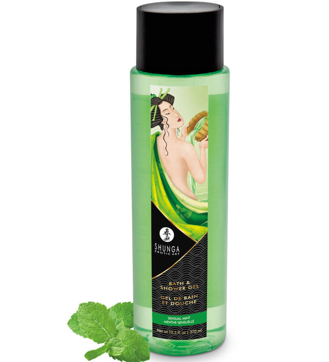 SHUNGA - BATH & SHOWER GEL SENSUAL MINT 370 ML