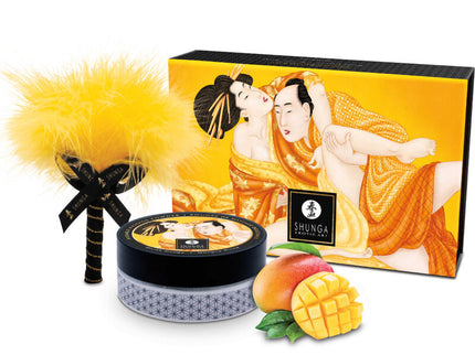 SHUNGA - EDIBLE MASSAGE POWDER KIT MANGO