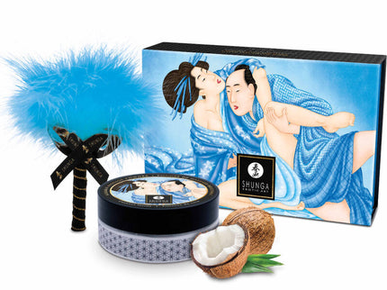 SHUNGA - EDIBLE COCONUT MASSAGE POWDER KIT