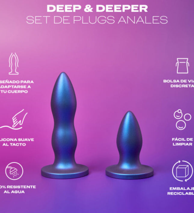 DUREX - TOY SET PLUG ANAL DEEP & DEEPER