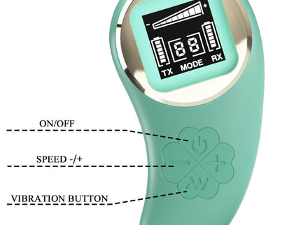 PRETTY LOVE - GREEN REMOTE CONTROL VIBRATING EGG MINE