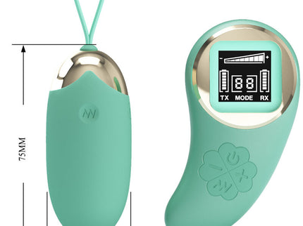 PRETTY LOVE - GREEN REMOTE CONTROL VIBRATING EGG MINE