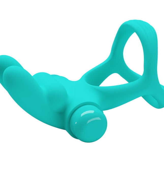 PRETTY LOVE - DANTE GREEN RABBIT VIBRATOR RING