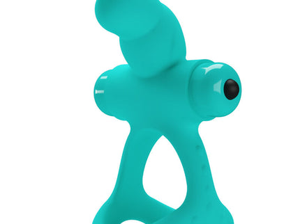 PRETTY LOVE - FIGGY GREEN RABBIT VIBRATOR RING