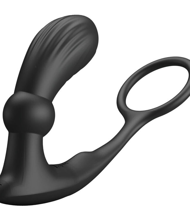 PRETTY LOVE - WARREN BLACK ANAL RING & VIBRATOR