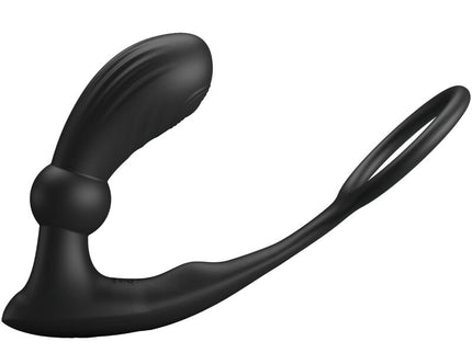 PRETTY LOVE - WARREN BLACK ANAL RING & VIBRATOR
