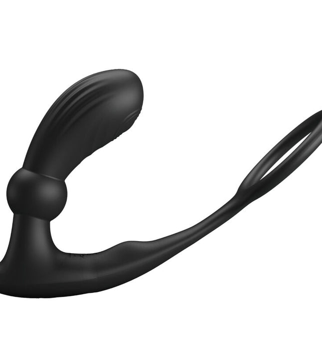 PRETTY LOVE - WARREN BLACK ANAL RING & VIBRATOR
