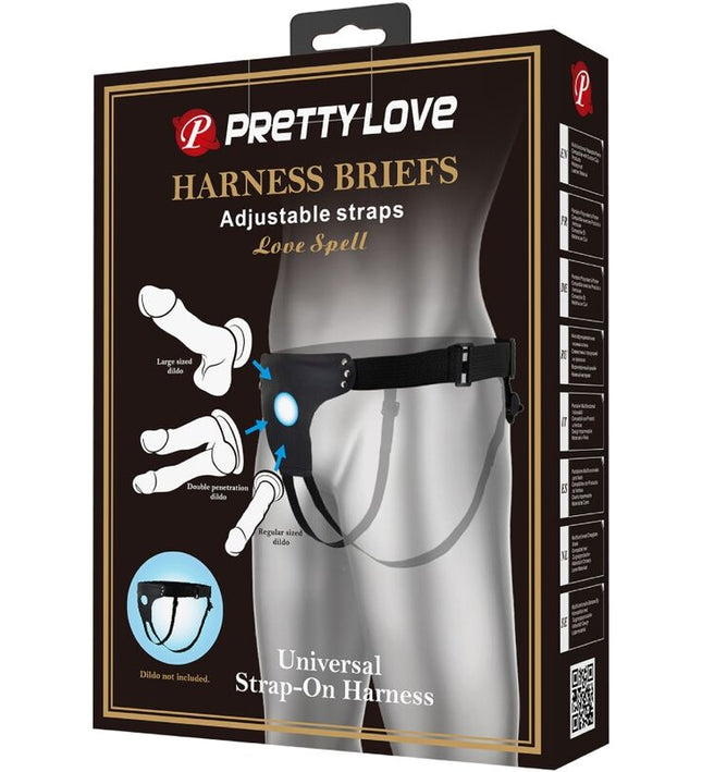 PRETTY LOVE - LOVE SPELL ADJUSTABLE STRAP HARNESS COMPLEMENT