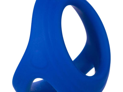 CALEXOTICS - ADMIRAL COCK BALL DUAL RING BLUE