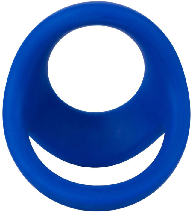 CALEXOTICS - ADMIRAL COCK BALL DUAL RING BLUE