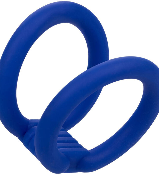 CALEXOTICS - ADMIRAL DUAL COCK CAGE BLUE