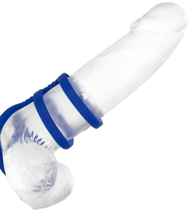 CALEXOTICS - ADMIRAL TRIPLE COCK CAGE BLUE