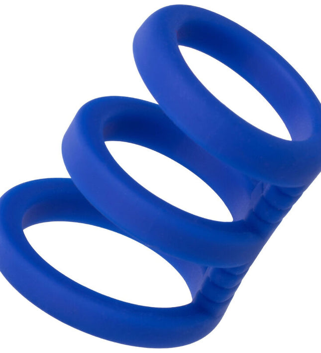 CALEXOTICS - ADMIRAL TRIPLE COCK CAGE BLUE