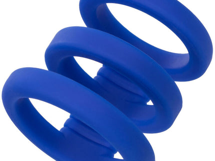 CALEXOTICS - ADMIRAL TRIPLE COCK CAGE BLUE