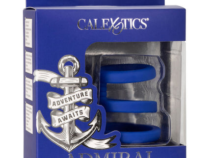 CALEXOTICS - ADMIRAL TRIPLE COCK CAGE BLUE