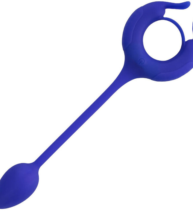 CALEXOTICS - ADMIRAL WEIGHTED COCK RING BLUE