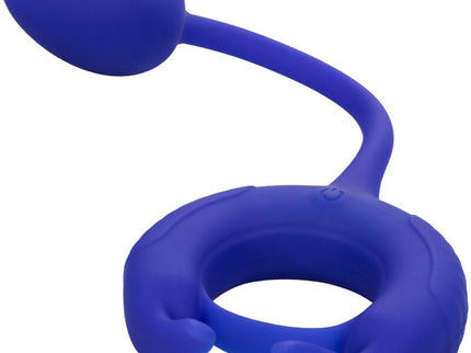CALEXOTICS - ADMIRAL WEIGHTED COCK RING BLUE