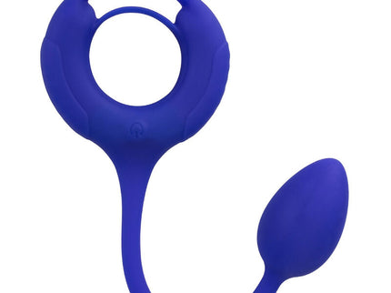 CALEXOTICS - ADMIRAL WEIGHTED COCK RING BLUE