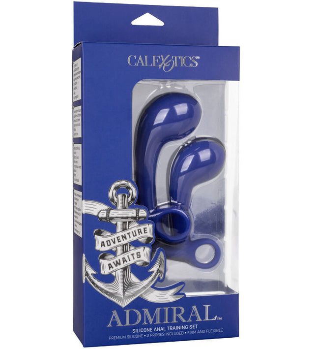 CALEXOTICS - ADMIRAL SET 2 ANAL PLUG BLUE