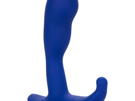 CALEXOTICS - ADMIRAL CURVED ANAL STIMULATOR & VIBRATOR BLUE