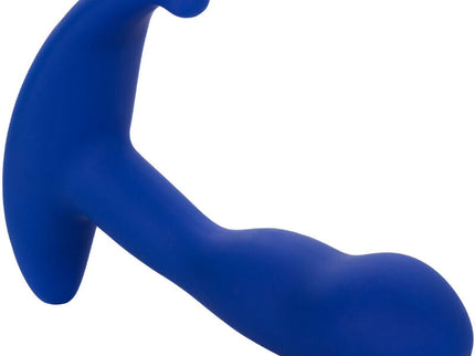 CALEXOTICS - ADMIRAL CURVED ANAL STIMULATOR & VIBRATOR BLUE