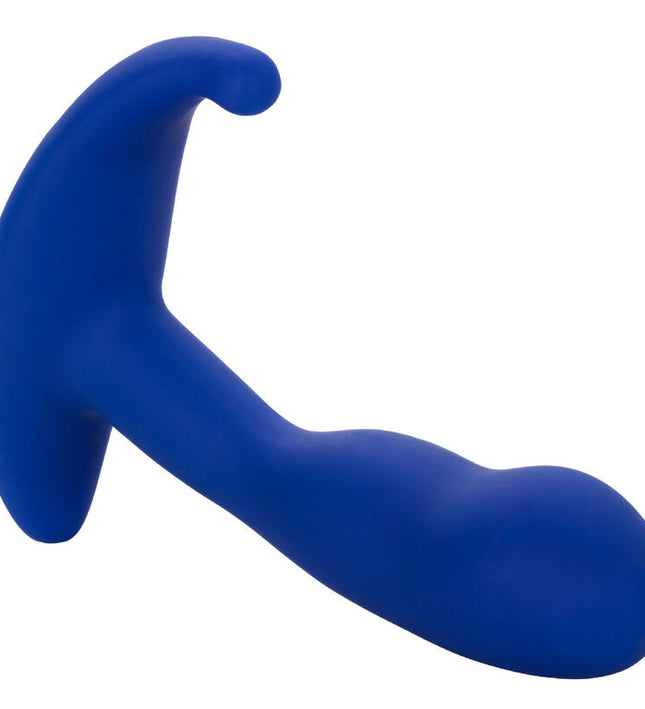 CALEXOTICS - ADMIRAL CURVED ANAL STIMULATOR & VIBRATOR BLUE