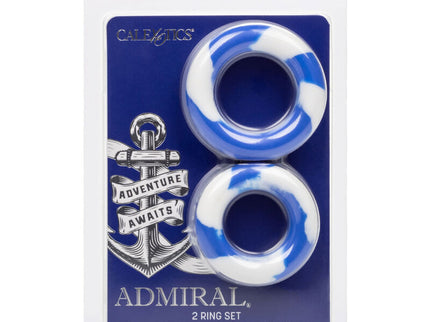 CALEXOTICS - ADMIRAL SET 2 PENIS RINGS