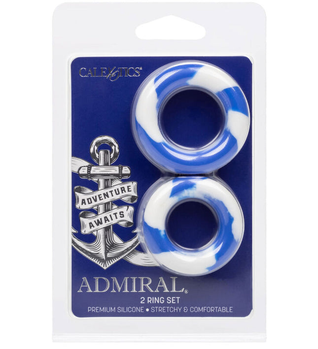 CALEXOTICS - ADMIRAL SET 2 PENIS RINGS