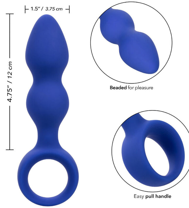 CALEXOTICS - ADMIRAL ADVANCED ANAL PLUG BLUE