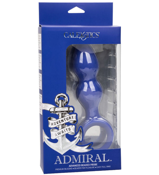 CALEXOTICS - ADMIRAL ADVANCED ANAL PLUG BLUE