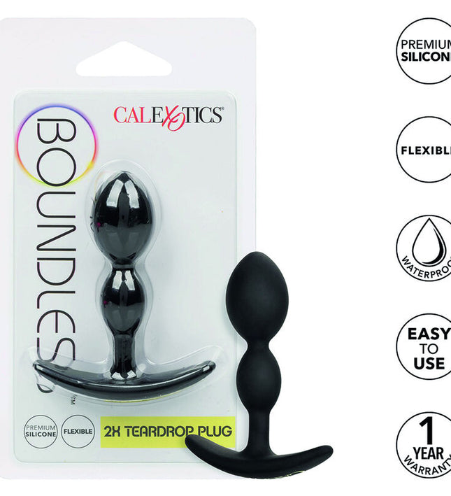 CALEXOTICS - BOUNDLESS 2X TEARDROP PLUG