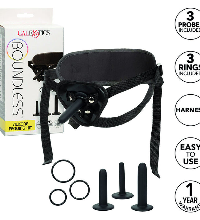 CALEXOTICS - BOUNDLESS SILICONE PEGGING KIT