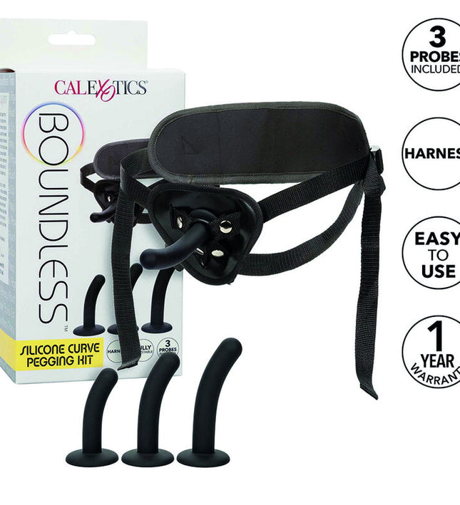 CALEXOTICS - BOUNDLESS SILICONE CURVE PEGGING KIT