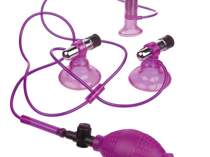 FETISH FANTASY SERIES - TRIPLE SUCTION VIBRATOR