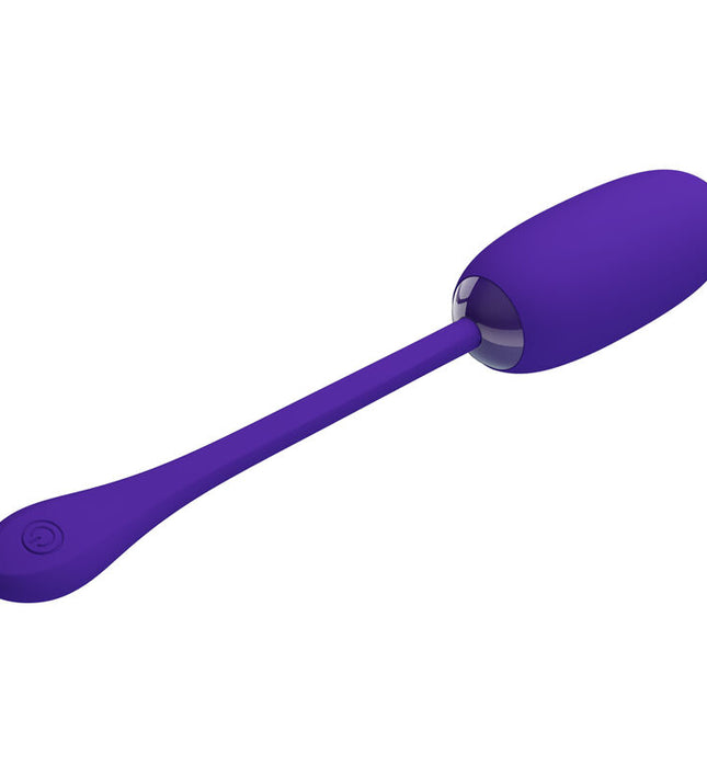 PRETTY LOVE - JULIUS WATERPROOF-RECHARGEABLE VIBRATING EGG PURPLE