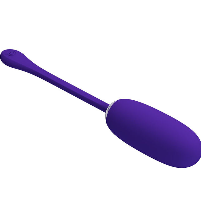 PRETTY LOVE - JULIUS WATERPROOF-RECHARGEABLE VIBRATING EGG PURPLE