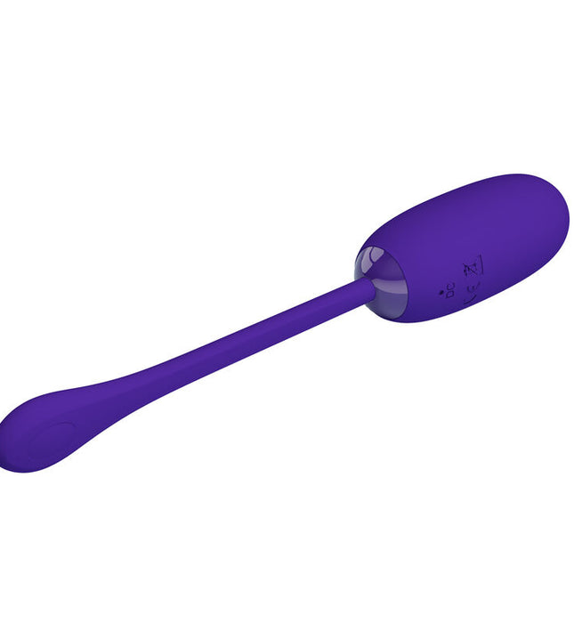 PRETTY LOVE - JULIUS WATERPROOF-RECHARGEABLE VIBRATING EGG PURPLE