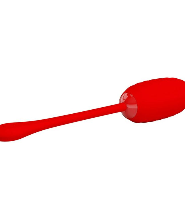 PRETTY LOVE - KIRK RECHARGEABLE VIBRATING EGG RED