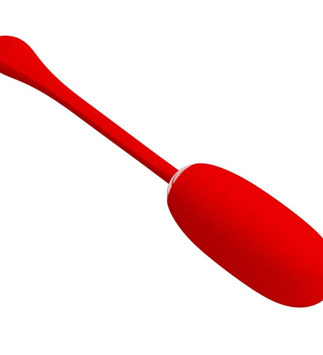 PRETTY LOVE - KIRK RECHARGEABLE VIBRATING EGG RED
