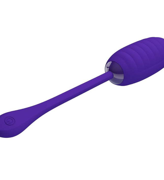 PRETTY LOVE - KIRK RECHARGEABLE VIBRATING EGG PURPLE