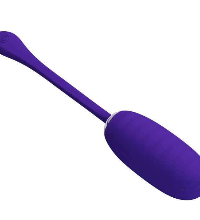 PRETTY LOVE - KIRK RECHARGEABLE VIBRATING EGG PURPLE